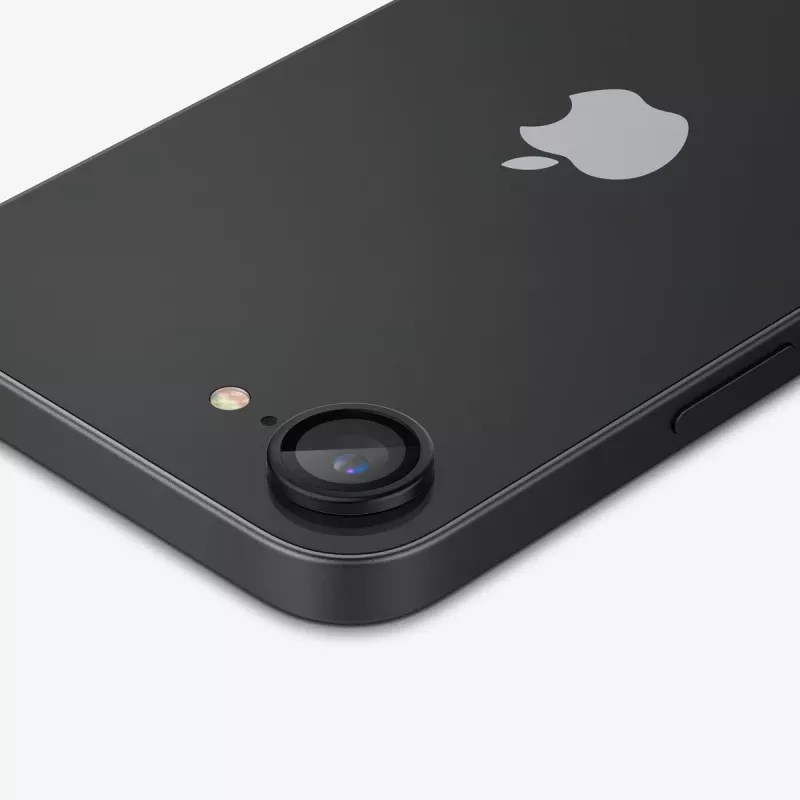 Spigen Optik Pro Glas.tR EZ Fit Protetor de Câmara Pack de 2 para iPhone 16E/17E Preto