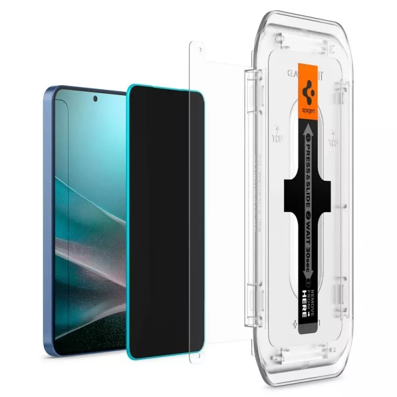Spigen Glas.TR EZFIT HD Privacy Vidro de Privacidade para Samsung Galaxy S24+ 2 Unidades