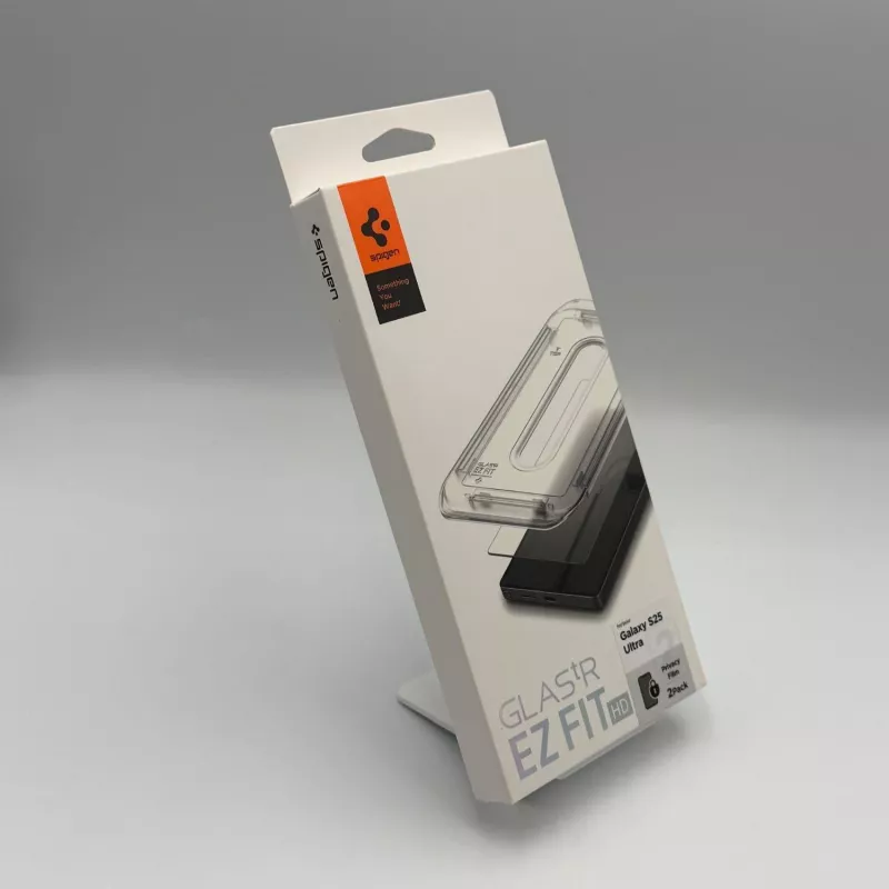 Spigen GLAS.tR EZ Fit HD Privacy Película de Privacidade para Samsung Galaxy S25 Ultra (2025) - Vidro Temperado