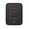 Carregador de rede de 2 portas SPIGEN ESSENTIAL EE472EU 47W preto