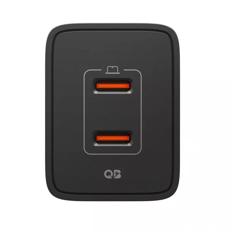 Carregador de rede de 2 portas SPIGEN ESSENTIAL EE472EU 47W preto