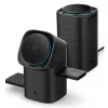 Carregador sem fios MagSafe magnético rotativo 3 em 1 SPIGEN EF223MS Essential 15W Qi2 preto