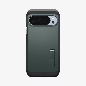 Capa Spigen Tough Armor MagFit MagSafe para Google Pixel 10 Pro XL Abyss Green