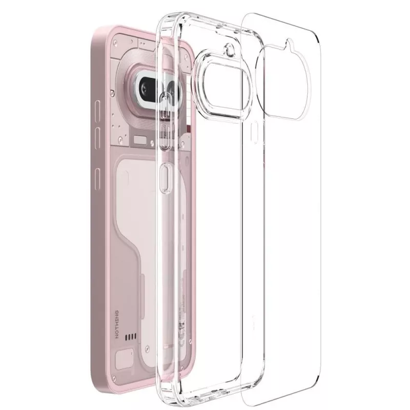 CAPA SPIGEN ULTRA HYBRID PARA NOTHING PHONE 4A CRYSTAL CLEAR