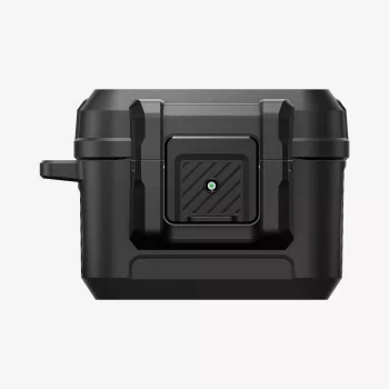 Capa Spigen Lock Fit para Apple AirPods Pro 3 preto mate