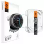 Vidro de proteção de ecrã Spigen GLAS.tR EZ Fit para Samsung Galaxy Watch 8 Classic (46 mm), 2 unid., transparente (AGL09877)