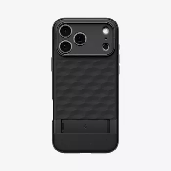 Capa Spigen Parallax S MAG MagSafe para iPhone 17 Pro, preto mate