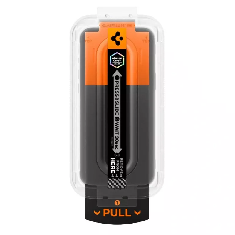 Película de proteção de ecrã com privacidade Spigen Glas.tR EZ Fit Pro AC para iPhone 16 Pro / 17 / 17 Pro