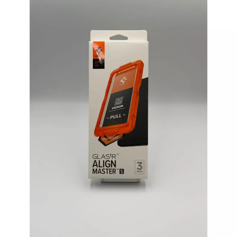 Película de proteção de ecrã em vidro temperado Spigen ALM GLAS.TR SLIM para Apple iPhone 17 Pro Max (pack de 3, transparente)