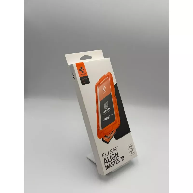 Película de proteção de ecrã em vidro temperado Spigen ALM GLAS.TR SLIM para Apple iPhone 17 Pro Max (pack de 3, transparente)