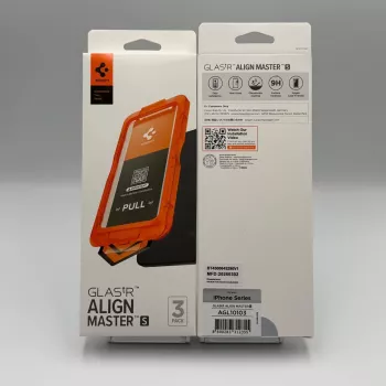 Película de proteção de ecrã em vidro temperado Spigen ALM Glas.Tr Slim pack de 3 para Apple iPhone 17 Pro transparente