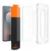 Película de proteção de ecrã em vidro temperado Spigen Glas.tR EZ Fit Pro HD para Samsung Galaxy S25 FE - transparente (pack de 2)