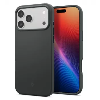 Capa Spigen Silicone Fit Mag MagSafe para Apple iPhone 17 Pro Max - Abyss Green
