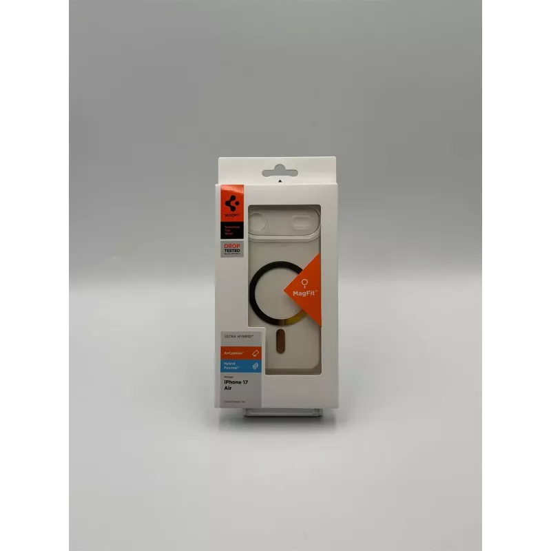 Capa Spigen Ultra Hybrid Mag Magsafe iPhone Air Clear/Gold