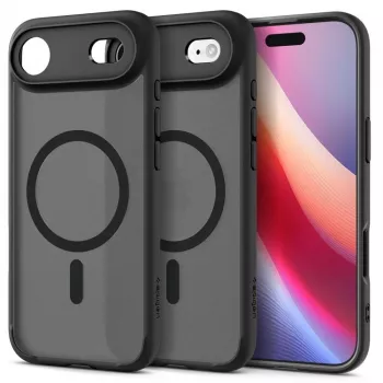 Capa Spigen Ultra Hybrid Mag Magsafe iPhone 17 Air Frost Black