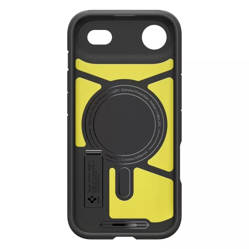 Capa Spigen Tough Armor MagFit para iPhone Air, preta