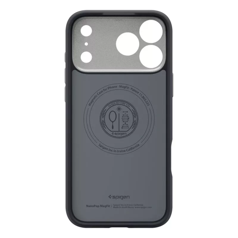 Capa Spigen Nano Pop Mag Magsafe iPhone 17 Pro Black Sesame