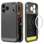 Capa Spigen Rugged Armor Mag MagSafe iPhone 17 Pro cinzenta