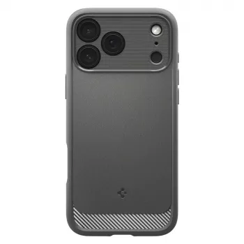 Capa Spigen Rugged Armor Mag MagSafe iPhone 17 Pro cinzenta