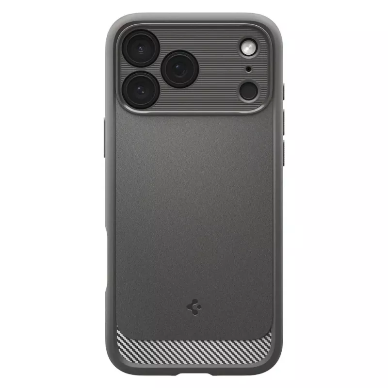 Capa Spigen Rugged Armor Mag MagSafe iPhone 17 Pro cinzenta