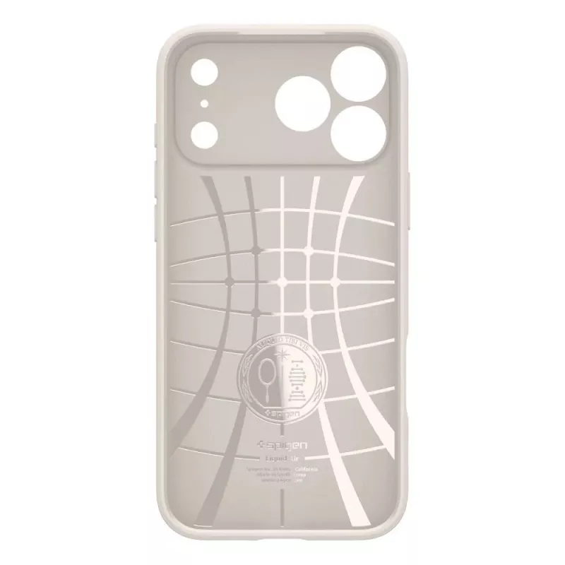 Capa Spigen Liquid Air iPhone 17 Pro Natural Titanium