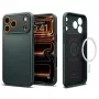 Capa Spigen Thin Fit Mag Magsafe iPhone 17 Pro Abyss Green