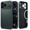 Capa Spigen Thin Fit Mag Magsafe iPhone 17 Pro Abyss Green