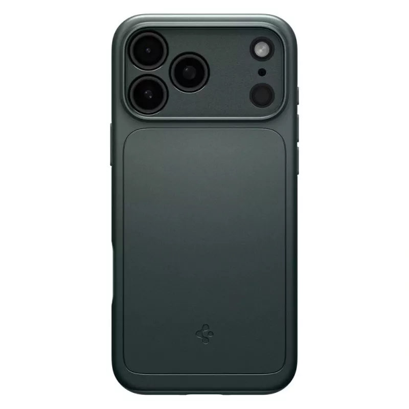 Capa Spigen Thin Fit Mag Magsafe iPhone 17 Pro Abyss Green