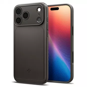 Capa Spigen Thin Fit Mag Magsafe iPhone 17 Pro Gunmetal