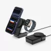 SPIGEN EF323MQ Essential 3-in-1 Magnetic MagSafe Wireless Carregador 25W Qi2 Black