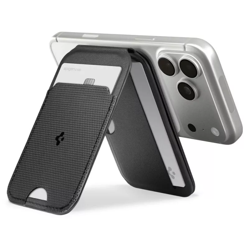 SPIGEN S314-2 Slim Fold Tripod MagSafe Universal Magnetic Suporte de Cartão Black