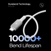 SPIGEN EB10015CC Essential cabo USB-C para USB-C 100W 150cm branco