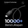 SPIGEN EB24015CC Essential cabo USB-C para USB-C 240W 150cm preto