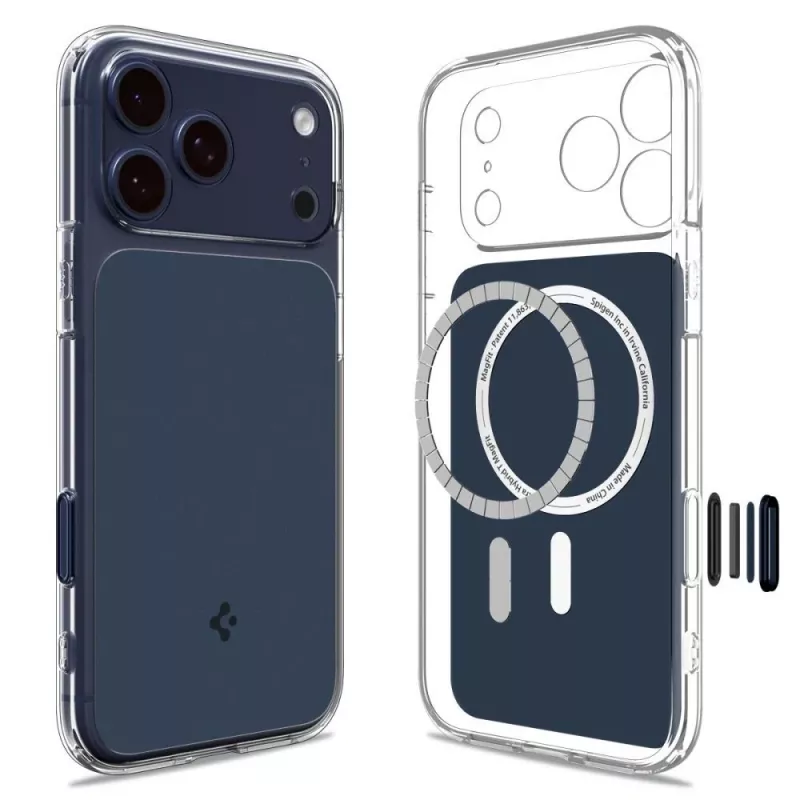Spigen Ultra Hybrid T Mag MagSafe iPhone 17 Pro azul mate