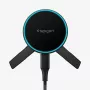 SPIGEN EV15MAQ Essential suporte de carro para saída de ar com carregamento sem fios magnético MagSafe 15W Qi2 preto