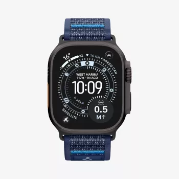 Pulseira Spigen Athlex Air 2 para Apple Watch 44/45/49 mm Active Navy Blue