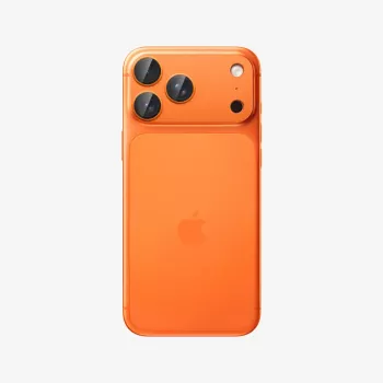 Protetor de câmara Spigen Optik Pro XL GLAS.TR EZ FIT para Apple iPhone 17 Pro Max laranja