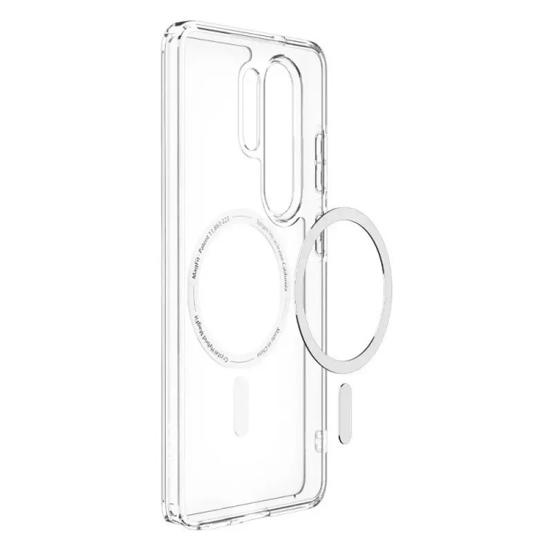 Spigen Ultra Hybrid Mag MagSafe Galaxy S26 Ultra transparente/branco
