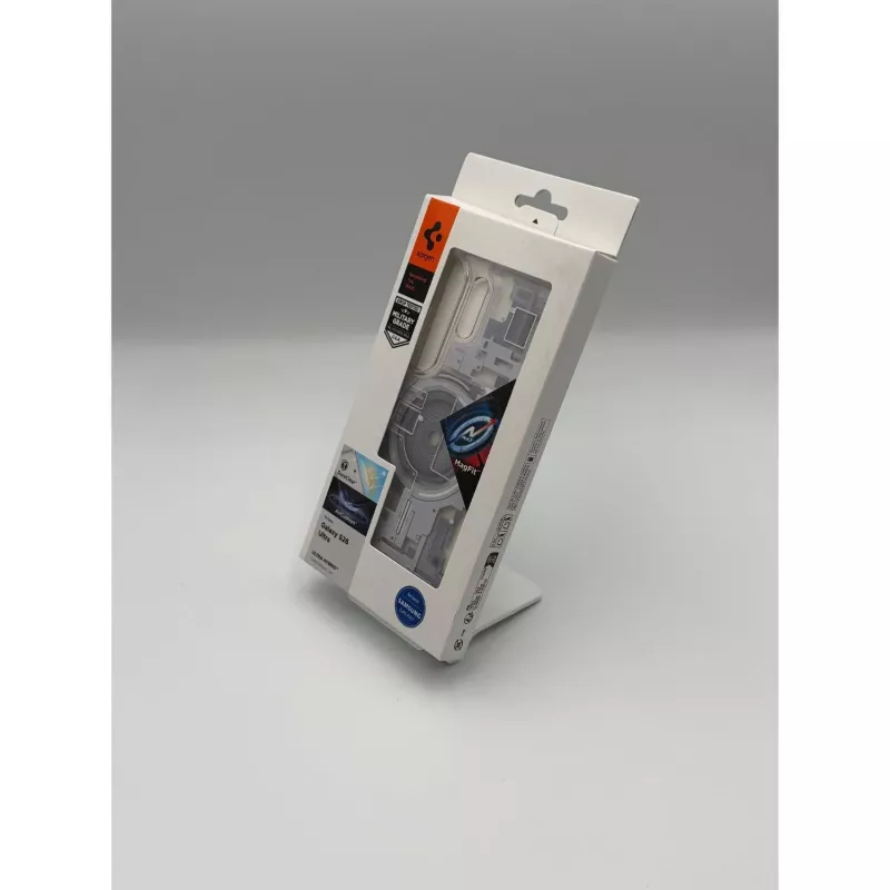 Spigen Ultra Hybrid Mag MagSafe capa para Samsung Galaxy S26 Ultra Zero One branco