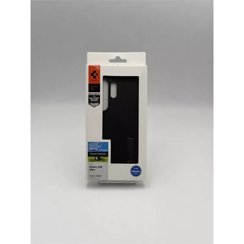 Capa Spigen Tough Armor MagFit MagSafe para Samsung Galaxy S26 Ultra - preto