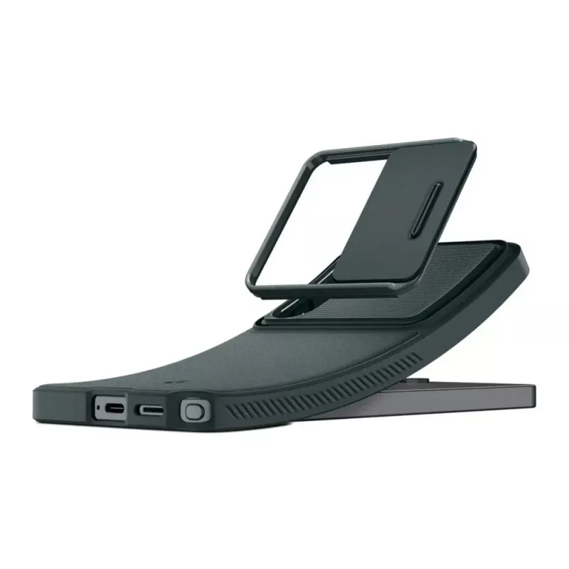 Capa Spigen Optik Armor Galaxy S26 Ultra Abyss Green