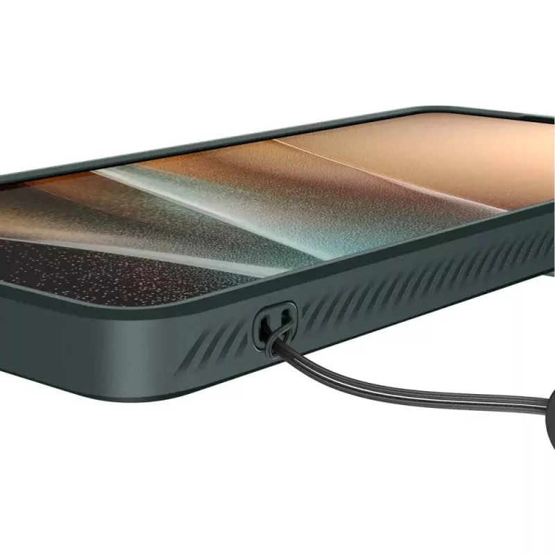 Capa Spigen Optik Armor Galaxy S26 Ultra Abyss Green