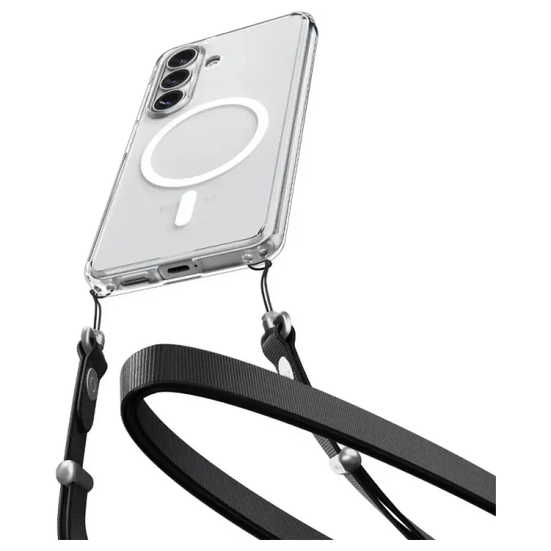 Capa SPIGEN ULTRA HYBRID MAG MAGSAFE GALAXY S26+ PLUS CLEAR/WHITE