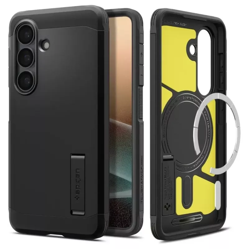Capa SPIGEN TOUGH ARMOR MAG MAGSAFE GALAXY S26+ PLUS BLACK