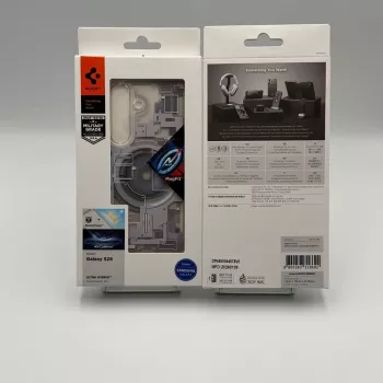 Capa SPIGEN ULTRA HYBRID MAG MAGSAFE GALAXY S26 ZERO ONE WHITE
