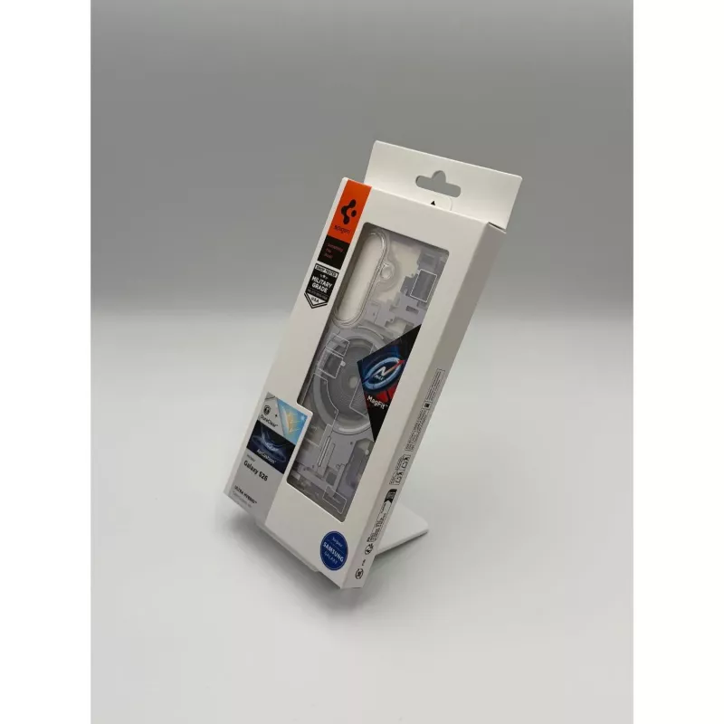 Capa SPIGEN ULTRA HYBRID MAG MAGSAFE GALAXY S26 ZERO ONE WHITE