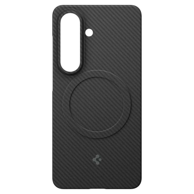 SPIGEN AirSkin Aramid Mag capa MagSafe para Samsung Galaxy S26 preto