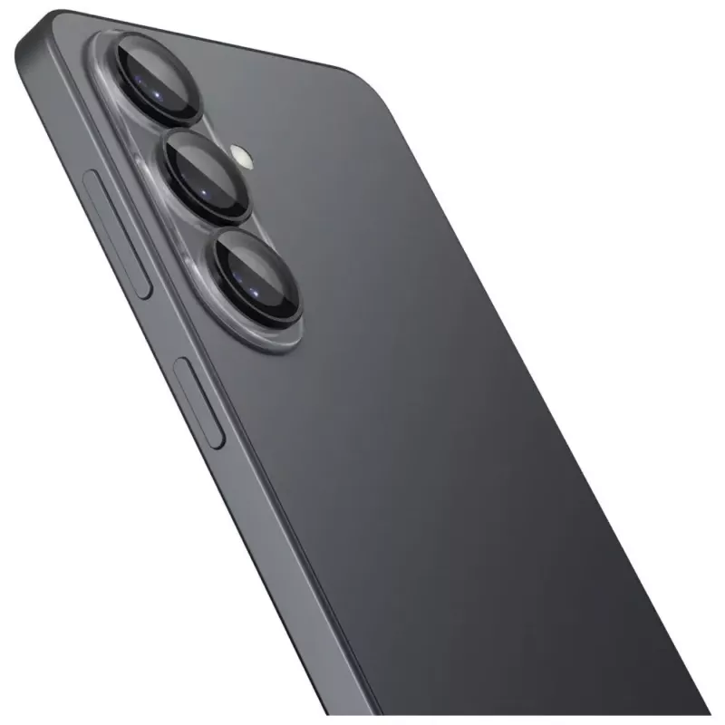 Spigen Optik Pro HD Glas.tR EZ Fit proteção da câmara pack de 2 para Samsung Galaxy S26+ - preto