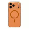 Spigen Ultra Hybrid Mag MagSafe iPhone 17 Pro Max transparente/laranja