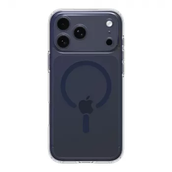 SPIGEN ULTRA HYBRID MAG MAGSAFE IPHONE 17 PRO transparente/azul-escuro